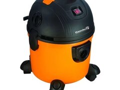 Aspirator cu aspirare umeda/uscata Hausberg HB-2095, 1200 W, Capacitate15 L, Portocaliu/Negru